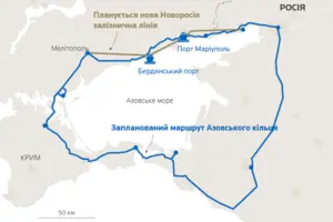 На окупованих територіях та прилеглих районах РФ було побудовано або модернізовано понад 2500 км доріг та залізниць