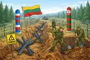 Бар’єри і протитанкові рови: Литва ініціювала укріплення кордону