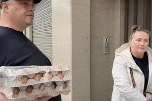 З початку вторгнення Тетяна Корявченкова (на фото) з трьома дітьми живуть в Іспанії