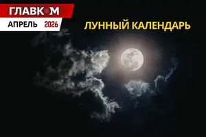 Лунный календарь на апрель 2026 года: даты новолуния и полнолуния