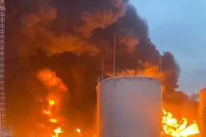 У ніч на 26 березня підрозділи Сил оборони завдали ураження по Кірішському нафтопереробному заводу