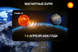 Активность Солнца с 1 по 2 апреля 2026 года