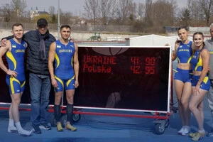 Ілля Попов, Діана Гончаренко, Олександр Соколов та Даниїла Хаван стали першопрохідцями для України в змішаній естафеті 4×100 метрів