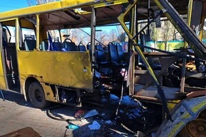 Ворог атакував FPV-дроном маршрутку в час пік