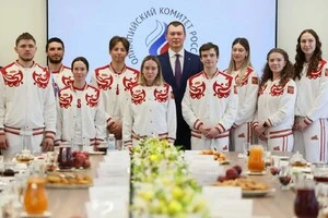 Нейтральні атлети Крилова, Посашков, Коржова та Семенова взяли участь у пропагандистському заході