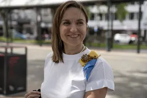 Art consultant and co-founder of Magenta Art Books, Olena Grubb