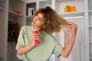 Чим відрізняється сольовий спрей від лаку та мусу для волосся