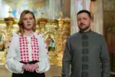 Зеленський та перша леді привітали українців із Великоднем