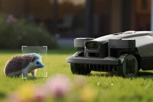Їжакам загрожують роботизовані газонокосарки