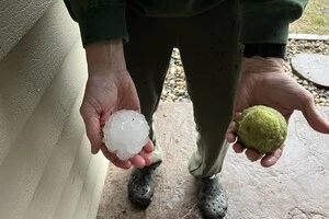 У Міннесоті випав потужний град до 7 см і більше