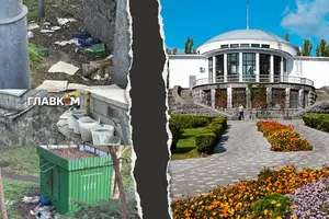Ботсад у центрі столиці потерпає від сміття та омели (фоторепортаж)