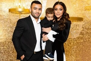 Парвіз Насібов разом з дружиною Оленою та сином Алі