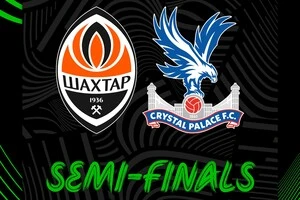 «Шахтар» перший півфінальний матч проти «Крістал Пелас» зіграє в четвер, 30 квітня 2026 року