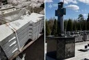 На Київщині викрито схему заробітку на могильних хрестах для військових