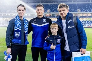 3 березня 2026 року Філін (другий ліворуч) провів зустріч з дітьми російського окупанта