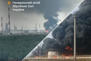 Атаковано нафтопереробні заводи у Самарській області РФ, а також нафтоналивний термінал у Ленінградській області і нафтоперекачувальну станцію у Краснодарському краї