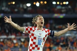 Модрич 14-й раз завоював звання гравця року у Хорватії