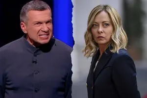 Соловйов у прямому ефірі образив Мелоні, назвавши її, зокрема, «фашисткою»