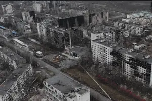 Разрушения в городе Константиновка Донецкой области в результате российских обстрелов