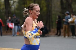 Британська бігунка раніше вже виступала вагітною