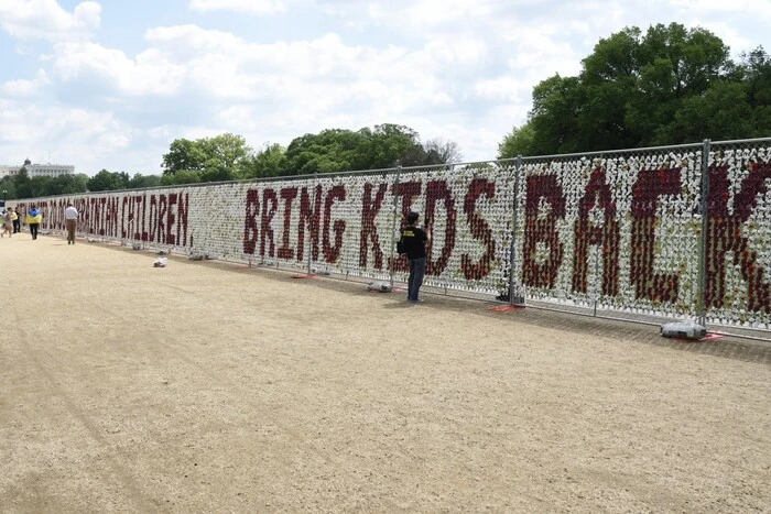 У центрі Вашингтона зʼявилося 20 тис. ведмедиків на згадку про викрадених українських дітей (фото)