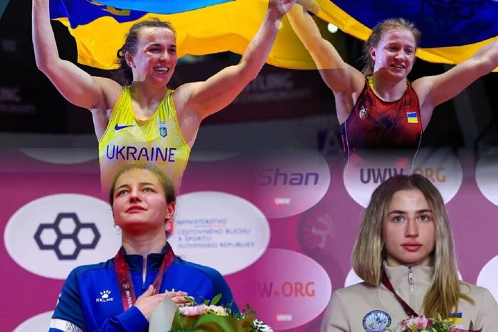 Українські борчині здобули три золоті нагороди на старті Чемпіонату Європи