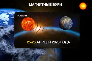 Активность Солнца с 25 по 26 апреля 2026 года