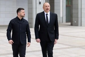 Глава держави підкреслив, що це його перший візит до Азербайджану та сьома за чотири роки зустріч із президентом Ільхамом Алієвим