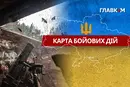 Карта бойових дій в Україні станом на 28 квітня 2026 року