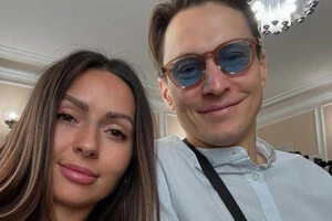 Костянтин Октябрський з ексдружиною Самірою