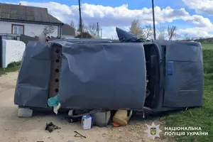 На Вінниччині перекинулося авто: постраждали люди