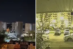 На опублікованих кадрах видно апарат, що рухається на значній висоті