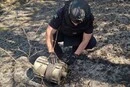 На Київщині жителі знайшли бойову частину дрона «Герань-2»