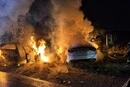 Біля Одеси внаслідок ДТП спалахнули три автомобілі