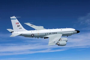 RC-135V Rivet Joint – це стратегічний літак радіоелектронної розвідки (РЕР) та спостереження США