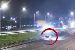 Момент ДПТ потрапив на камери відеоспостереження