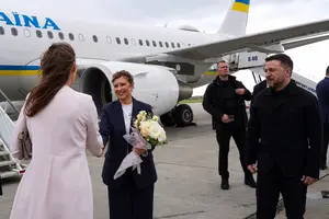 Володимир Зеленський разом із дружиною прибули на саміт «Бухарестської дев’ятки»