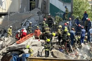 У Києві триває пошунково-рятувальна операція