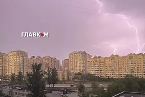 Негода насунулася на Київ