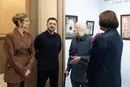 Подружжя Зеленських взяло участь у презентації виставки легендарного Марчука