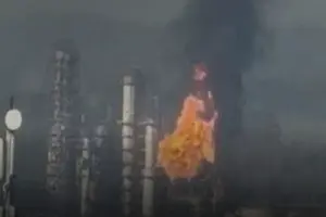 На НПЗ «Нижньогороднафтооргсинтез» у районі Кстово спалахнула пожежа
