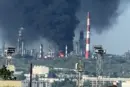 Сизранський НПЗ спалахнув після атаки дронів