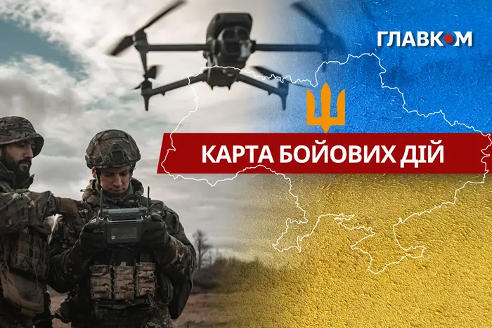 Карта бойових дій в Україні станом на 22 травня 2026 року
