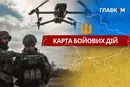 Карта бойових дій в Україні станом на 22 травня 2026 року