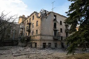 Будинок у Дружківці після авіаудару російських військ