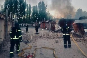 Наслідки російського удару по гаражному кооперативу у Білій Церкві у ніч на 24 травня 2026 року