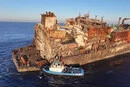 Росія оприлюднила фото пошкодженого газовоза після вибухів у морі