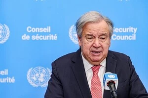 За словами генсека Організації Об'єднаних Націй, подальші агресивні кроки лише ускладнять процес дипломатичного врегулювання
