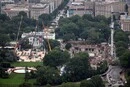 Клітка для боїв і бальний зал: оприлюднено нові фото з будівництва у Білому домі