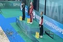 Українські гімнастки закрили обличчя руками під час виконання гімнів РФ і Білорусі на Чемпіонаті Європи